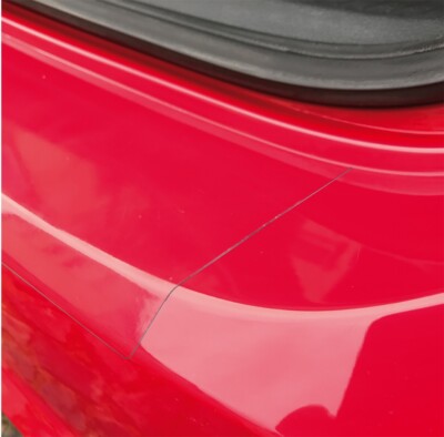 Loading Sill Protection Carbon / Transparent Suitable for VW Touran 2 (5T) 2015-2024 (5-door, Minivan) Paint Protection Film Bumper Trunk