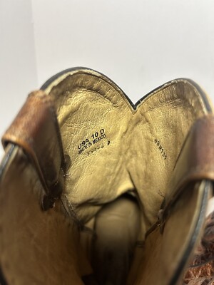 Brad Paisley Moonshine Spirit cowboy boots BBM129 Size 10D  display picture 1