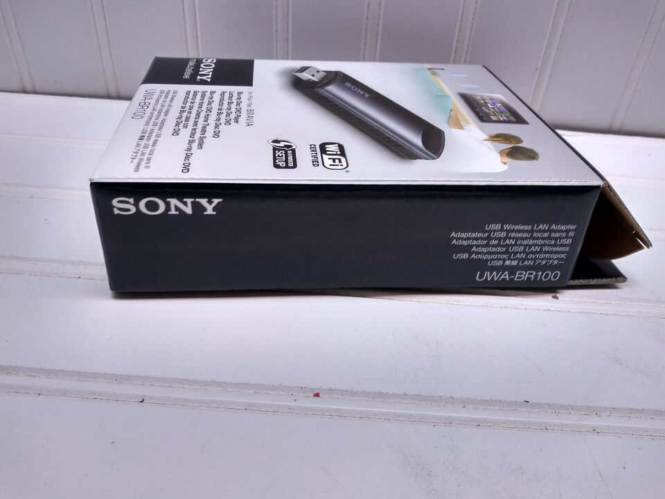 Descendencia Melódico biblioteca Sony UWA BR100 USB-WIFI Dongle Wireless LAN Adapter for Bravia Blu Ray |  eBay