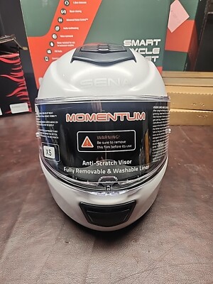 SENA Momentum INC Helmets MOI-STD-GW-XS-01 Motorcycle Smart Bluetooth Helmet
