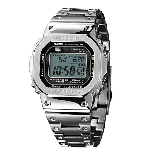 casio 35th anniversary silver