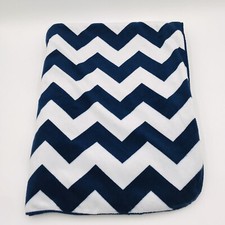 Circo Chevron Baby Blanket Zig Zag Target Blue White