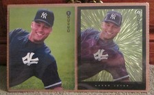 RARE DEREK JETER 1997 ZENITH BASEBALL 8x10's SHRINK WRAPPED MAN CAVE