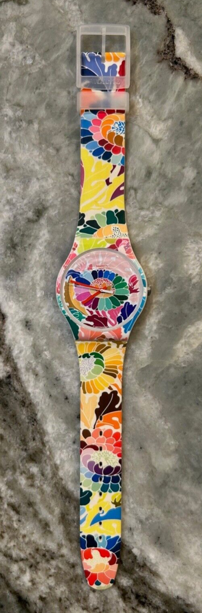 Swatch – Flowerfool - SUOW126 – 2016 - New Gent - Bold and
