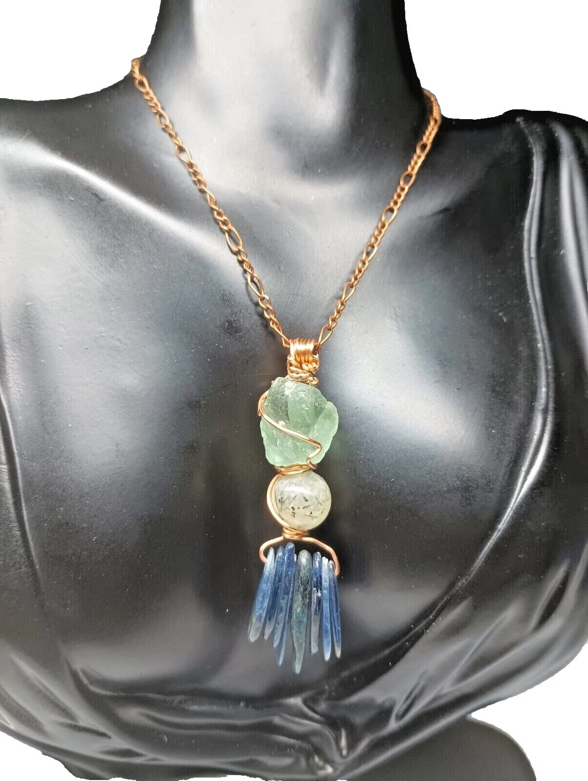 Fluorite Handcrafted Necklaces & Pendants