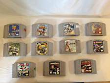Lot of Nintendo 64 Game Cartridges - Winback, Monopoly, Buck Bumble, More!
