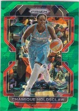 2022 Panini Prizm WNBA FANATICS GREEN CRACKED ICE #16 Chamique Holdsclaw