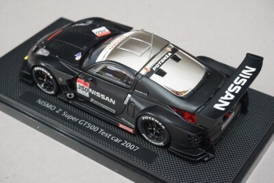 ミニカー　NISSAN 2005 SUPER GT TEST CAR 1:43 EBBRO 43912 Nissan NISMO Z SUPER GT500 Test Car 2007 #350