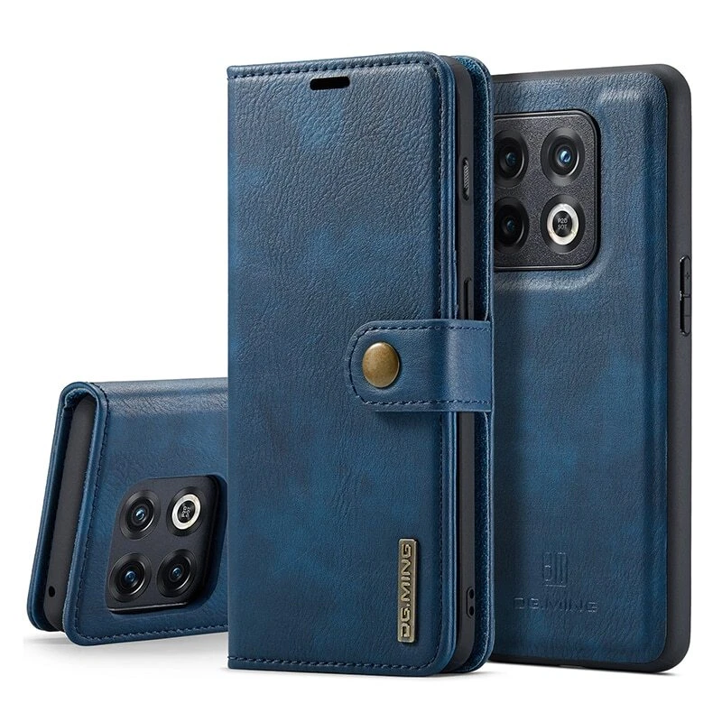 DG.Ming Magnetic Leather Wallet Case For OnePlus 12 11 10Pro Removable Flip Case - Image 2 of 4