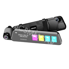 Touch Screen Car Dash Cam DVR WiFi Three Channel Parking Monitor Night Vision