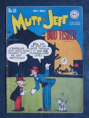 Mutt and Jeff #36 DC 1948 By Bud Fisher GD/VG