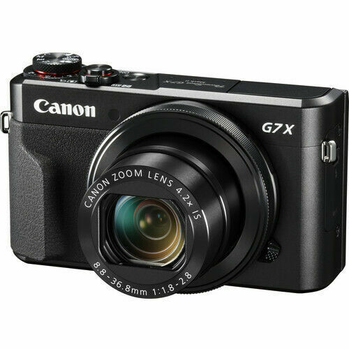 Canon PowerShot G7 X Mark II Compact Camera - Black - 第 1/1 張圖片