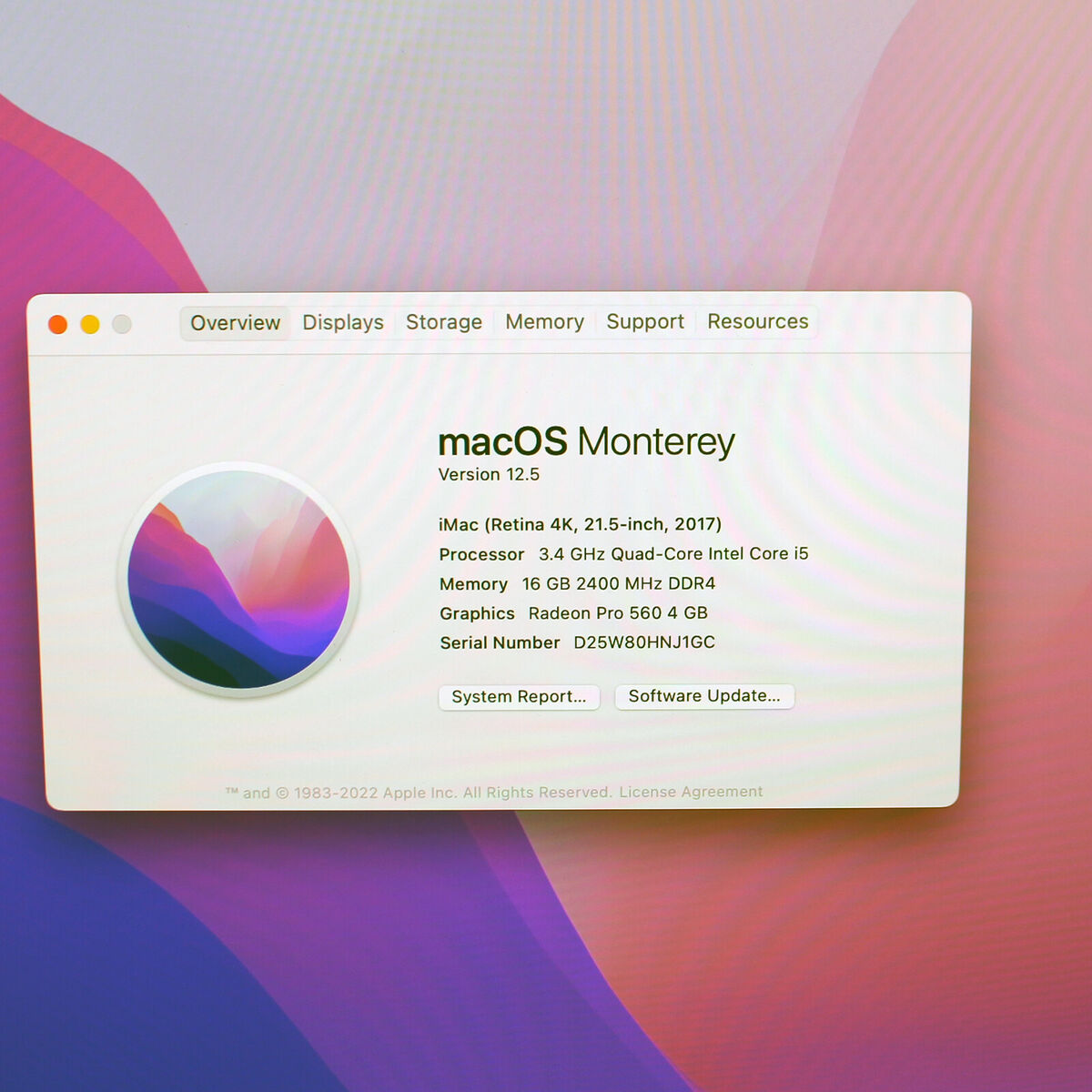 Apple iMac 21.5 Apple iMac 21.5