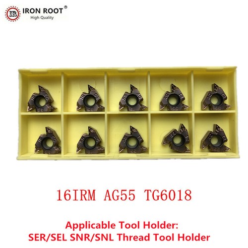 10P 16IRM AG55 TG6018 CNC Threading Insert Carbide Insert For stainless steel - Picture 4 of 5