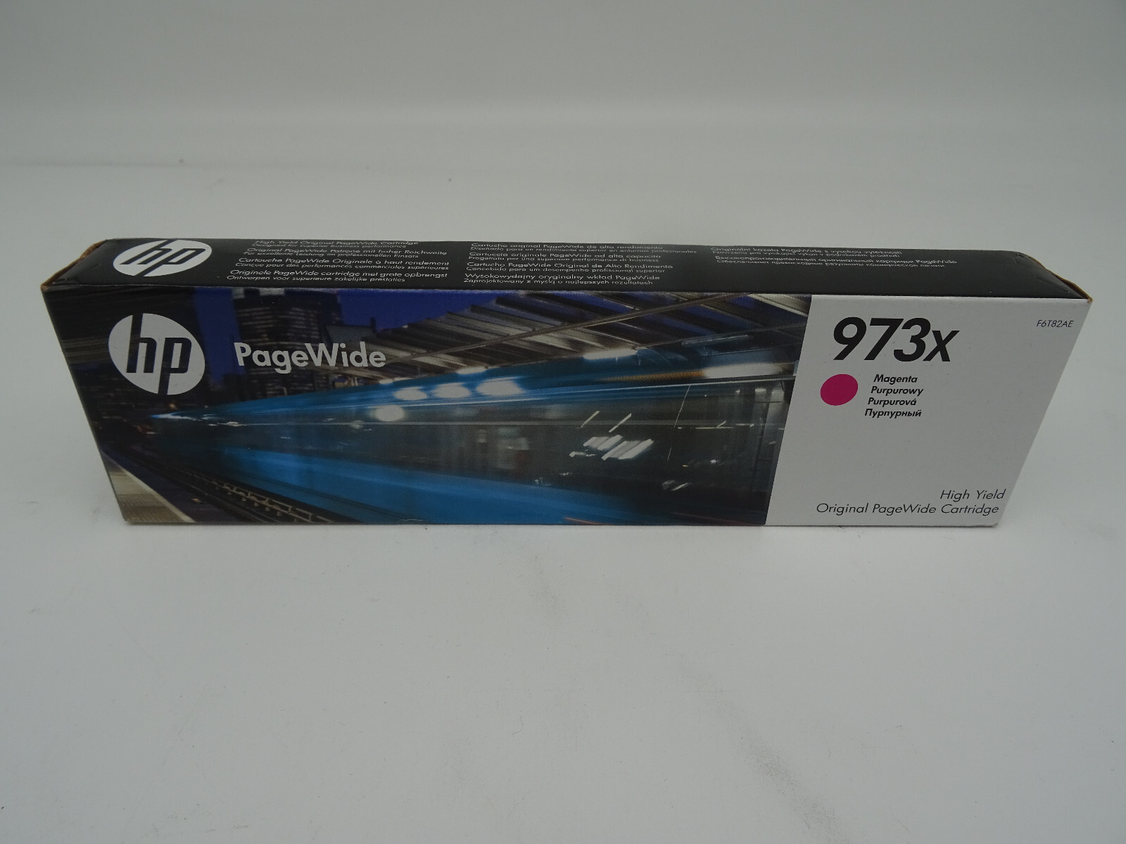 Original HP F6T82AE / HP 973X Tintenpatrone magenta für Pro 450 Series ...