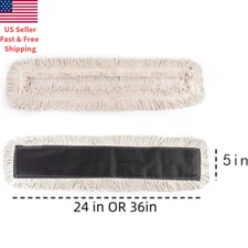 High Strength Dust Mop Replacement Head Cotton Yarn Disposable refills