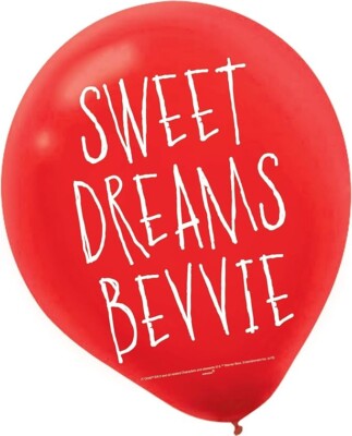 Lot of 3 packs 24'' Red Latex Balloons. Total 6 count. 