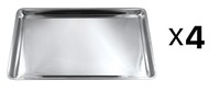 Fox Run Stainless Steel Jelly Roll Biscuit Cookie Sheet Pan, 10x15 (4-pack) on sale Fox Run Stainless Steel Jelly Roll Biscuit Cookie Sheet Pan, 10x15 (4-pack) on sale