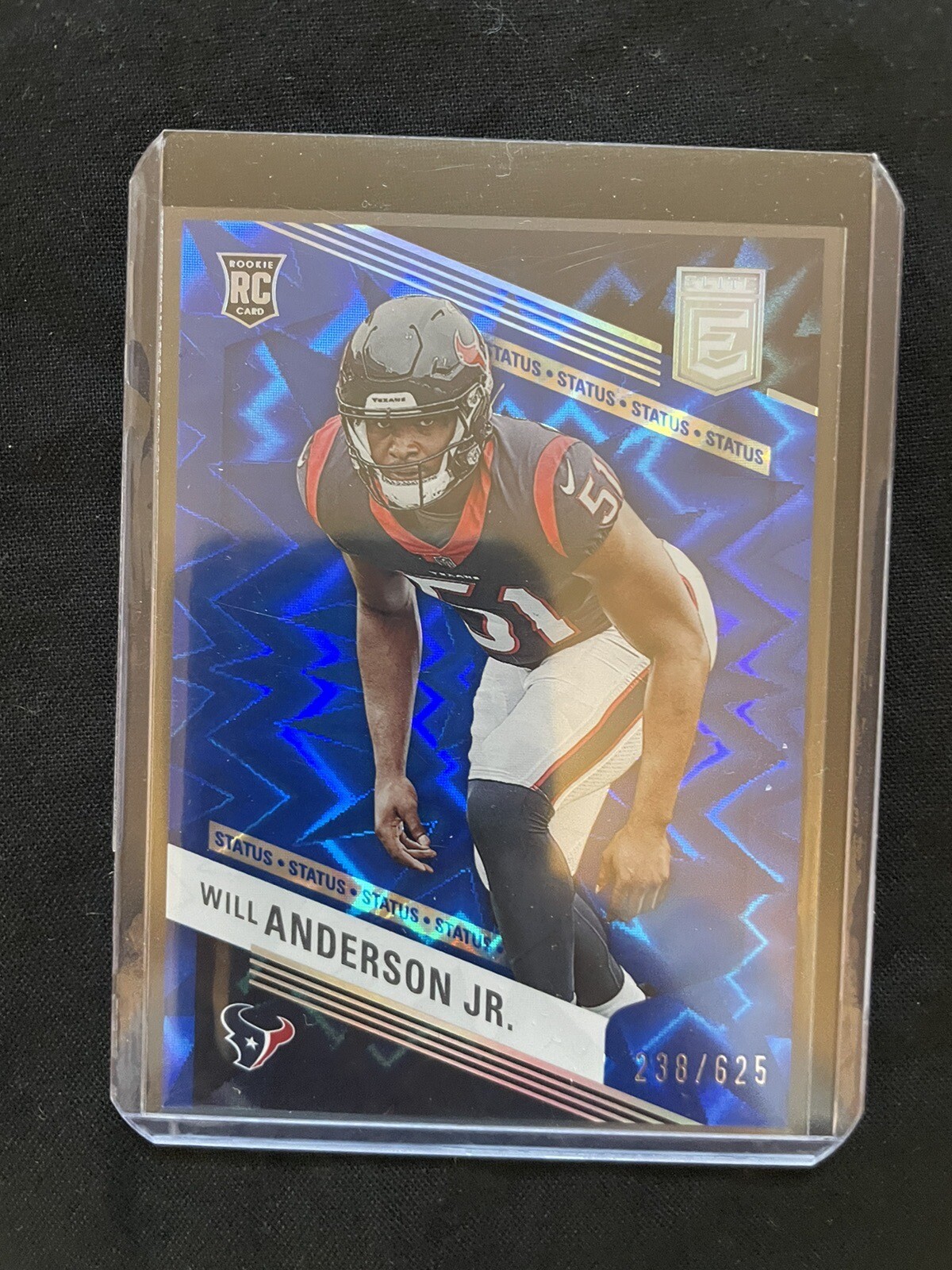 2023- Donruss Elite Football BLUE STATUS - Will Anderson Jr #196 Serial #’d /625