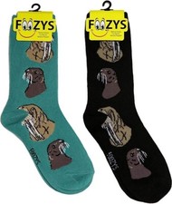 Foozys Women s Crew Socks Fun Cool Style And Fashion Novelty Socks 2 Pairs