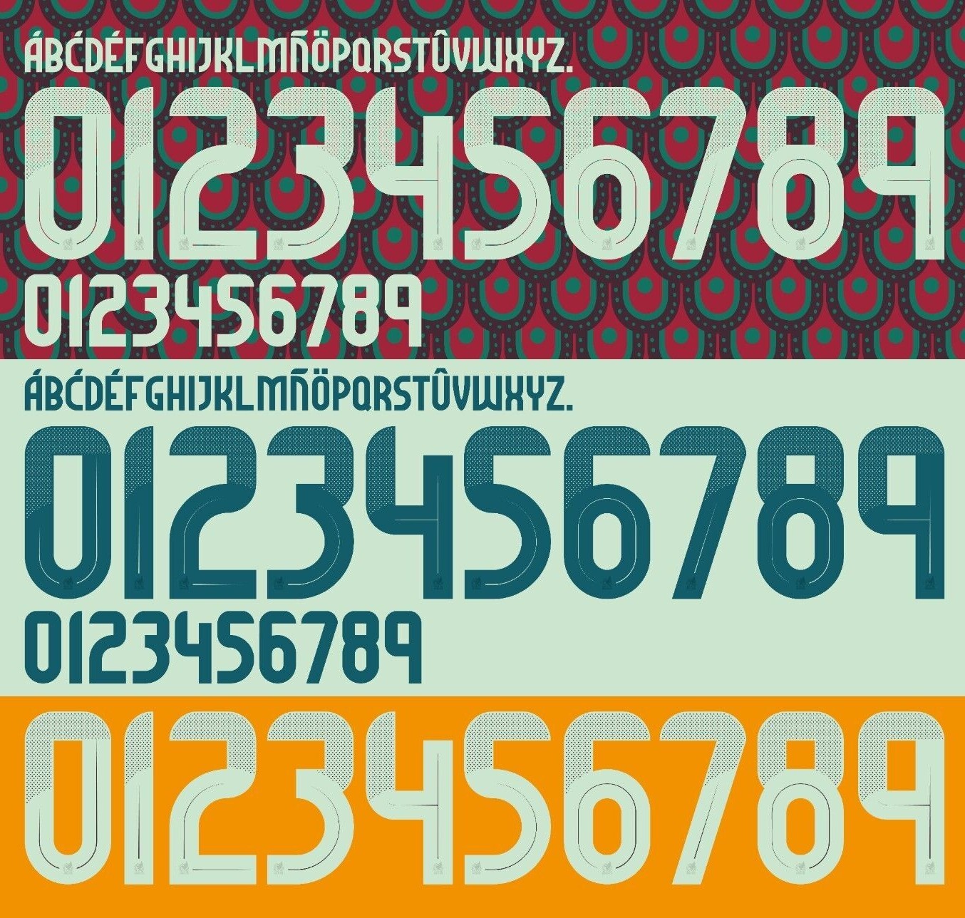 Juego de fútbol americano en casa/fuera de la Copa América 2024 nombre y número para la Copa América México 2024