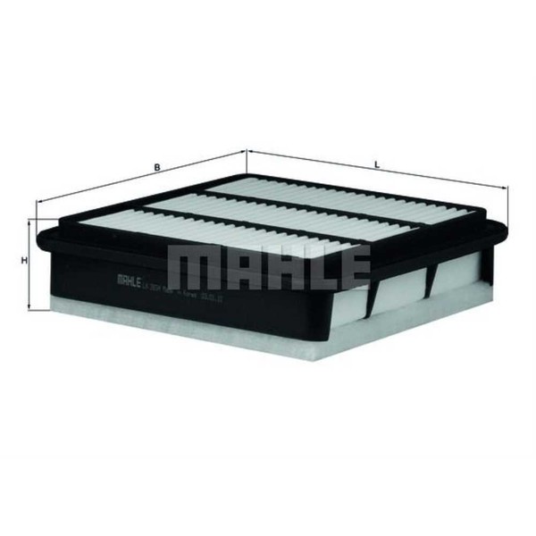 Knecht Luftfilter Filtereinsatz FüR Mitsubishi L 200/Triton 2.5 DI-D 4WD 3.5-image