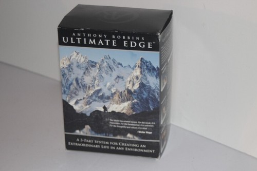 Tony Robbins Ultimate Edge 3 Part System CD DVD Box set