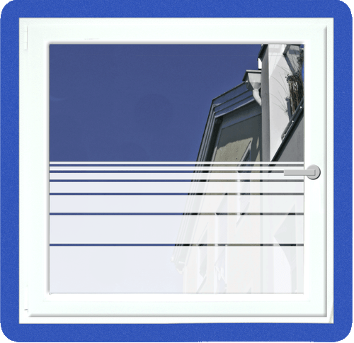 28,90€/m² Fensterfolie STREIFEN Milchglas Folie Glas Sichtschutz FD0001 - Bild 11 von 30