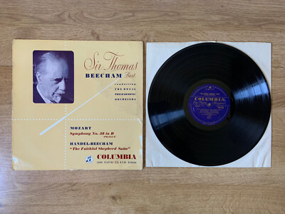 Sir Thomas Beecham Bart Royal Philharmonic Orchestra Record Columbia 33CX1105
