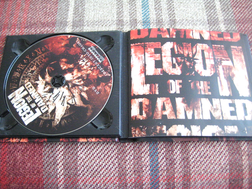 LEGION OF THE DAMNED DESCENT INTO CHAOS CD + DVD DIGIBOOK MINT DISCS FREE P&P - 第 2/4 張圖片