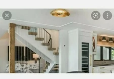 Robert Abbey Michael Berman Brut 1 Light 4.5" Flushmount, Polished Nickel - S626