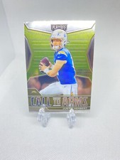 2021 PANINI PLAYOFF FOOTBALL JUSTIN HERBERT CALL TO ARMS BASE CARD No.CA-JHE