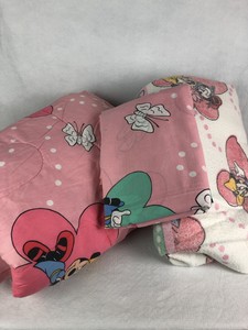 Vintage Minnie Mouse Twin Comforter Set Twin Sheet Blanket Bedding