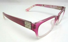 Foster Grant ALIYAH MAG Women's Pink Reading Glasses Readers NEW See Description