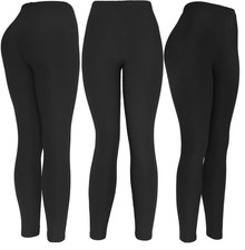 Classic Soft Solid Basic Full Regular Leggings