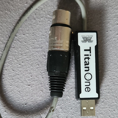 Avolites Titan One USB DMX-Interface, 512 Kanäle, DMX-Steuerung