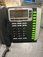 Allworx 9212 VoIP 12 Button Office Telephone With Stand and Backlit Display