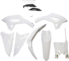 Cycra White/Black Complete Plastic Body Kit (1CYC-9432-237)