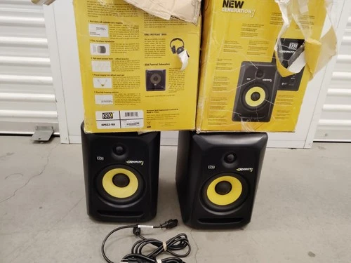 KRK ROKIT 5 G4 5-inch Powered Studio Monitor Pair - Black