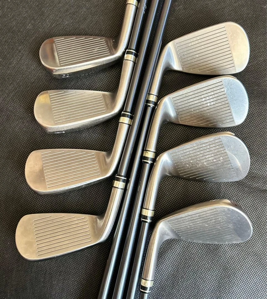  PRGR egg FORGED Iron Set 5-9+PW+AW+SW Graphite Shaft Flex-SR 8pcs RH From Japan - Image 2 of 4