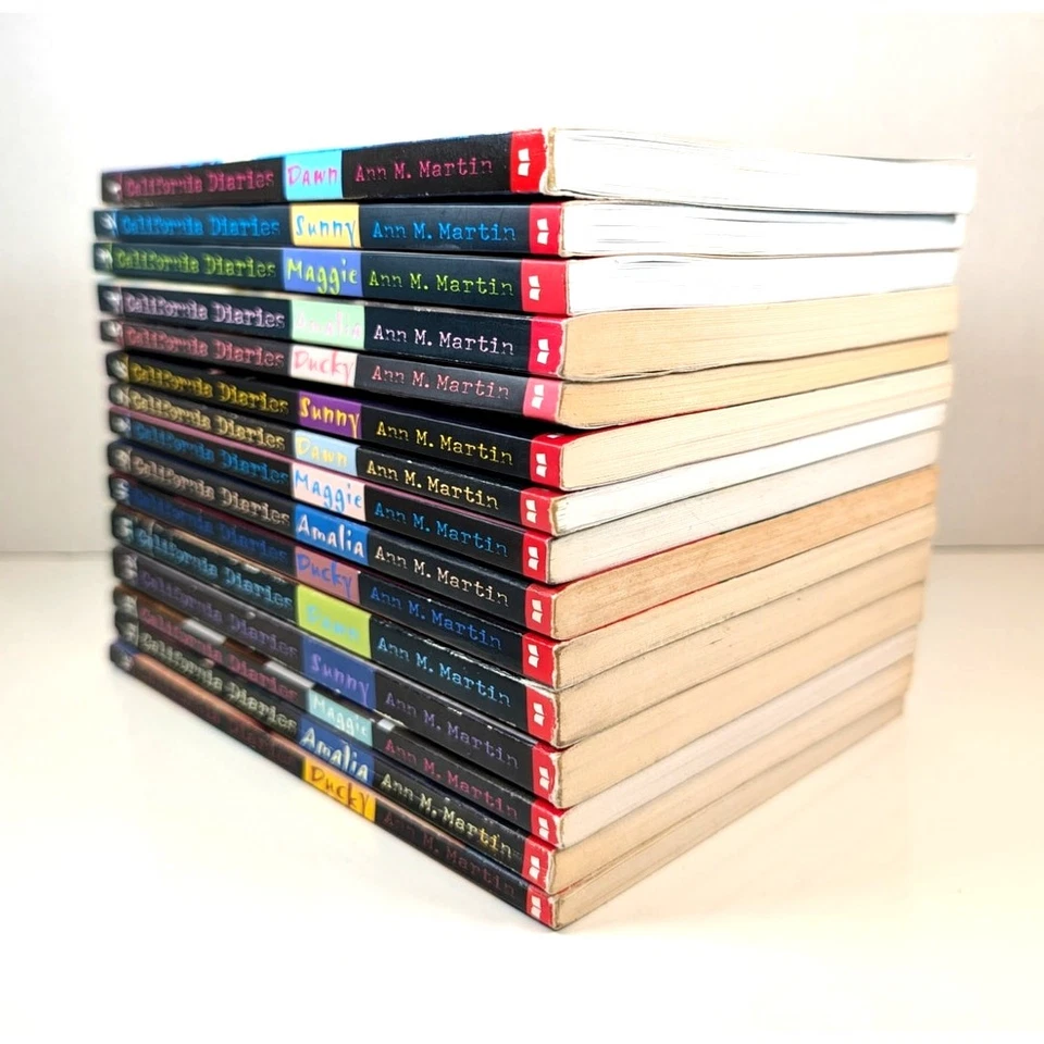 Complete Set CALIFORNIA DIARIES YA Books Series by Ann M. Martin vol.1-15 PB - Image 3 of 4