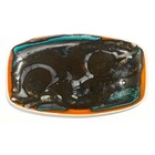 BOXED Poole Pottery Delphis Pin Dish Shape 361 Mid Century Modern Plate Decor