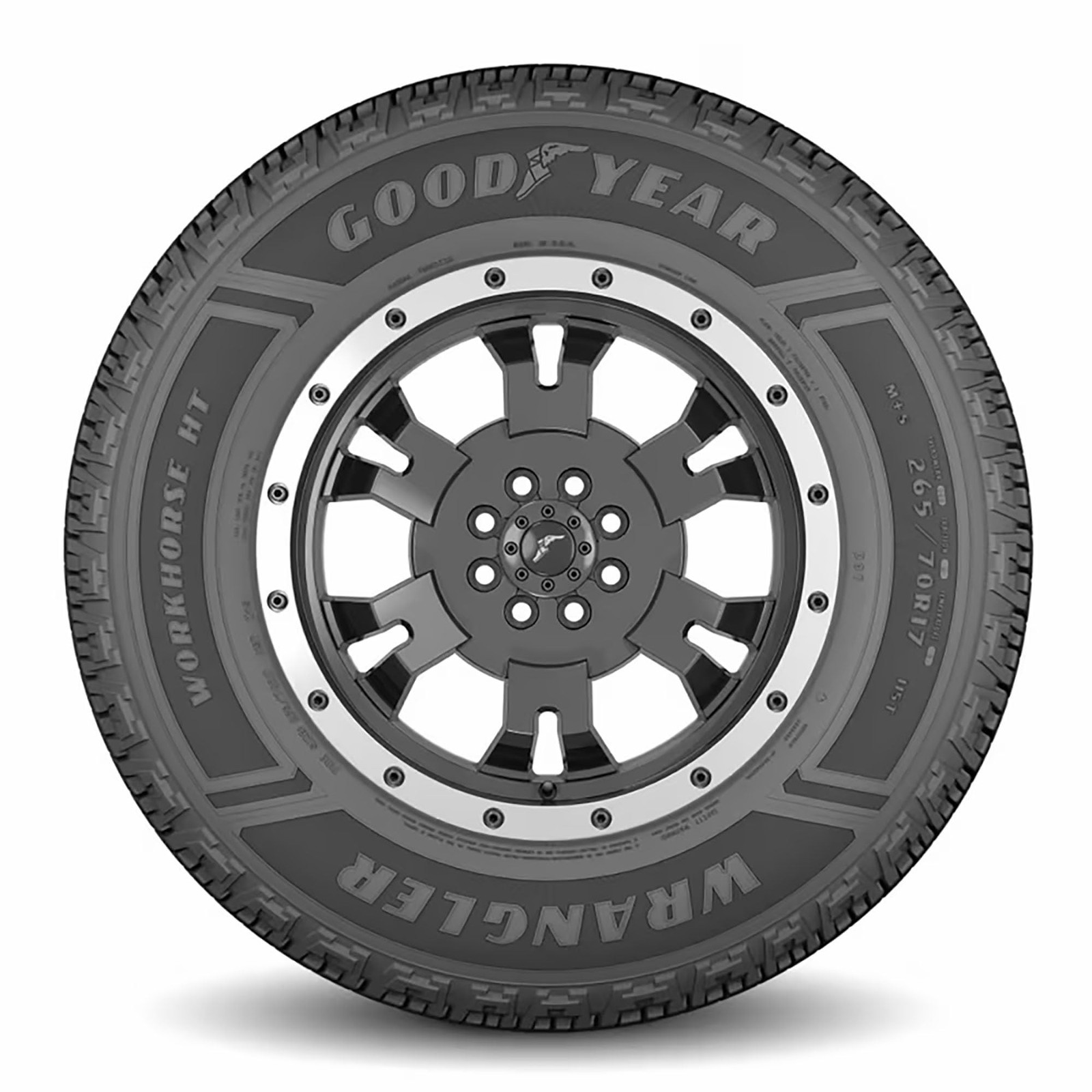 Goodyear Wrangler Workhorse HT All Season LT245/75R16 120/116R E Light Truck ... thumbnail 3