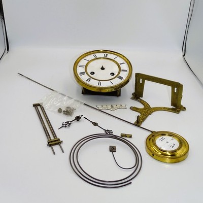 Antikes Gustav Becker Regulator Uhrwerk Wiener Regulator Pendeluhr Werk (2170)