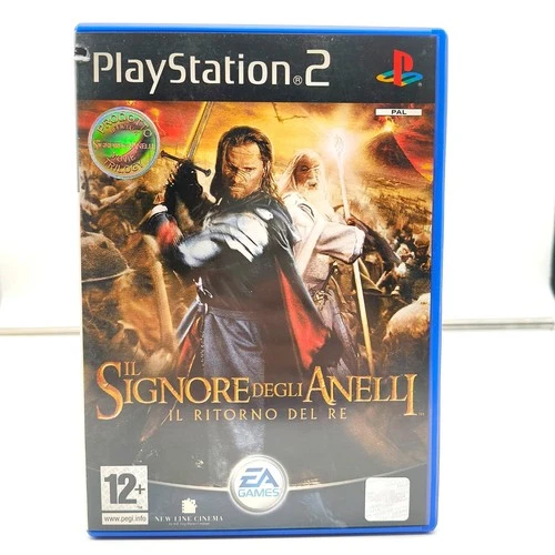 THE LORD OF THE RINGS Il RETORNO DEL RE - ED ITALIANA - PS2 PLAYSTATION 2