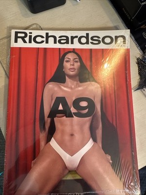 RICHARDSON MAGAZINE: KIM KARDASHIAN. THE 20th ANNIVERSARY ISSUE-A9. NEW/SEALED.