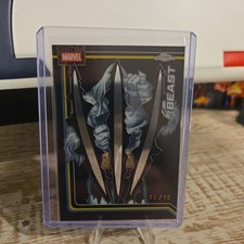 2026 Topps Chrome Marvel BEAST Claw BLACK /10