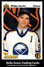 1991-92 Upper Deck Philippe Boucher #68 Buffalo Sabres Rookie