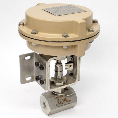 Samson 3271 Pneumatic Actuator with 3510 1/4''NPT Valve 316 Ti Stainless Steel
