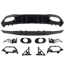 Performance Heckdiffusor schwarz passt für Mercedes W177 Hatchback nicht A35 AMG Performance Heckdiffusor schwarz passt für Mercedes W177 Hatchback nicht A35 AMG